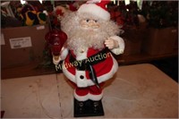 LIGHTED SANTA WITH BELL
