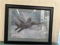 1988 F-15 Eagle Lithograph by John Sarsfield #103