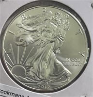 2012 American Eagle Silver GEM BU