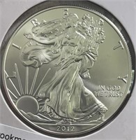 2012 American Eagle Silver GEM BU