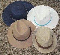 Ladies Hats Lot of 4