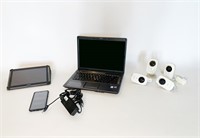Compaq Laptop, Samsung Phone/Tablet, Belkin Camera