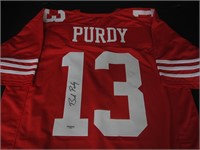 Brock Purdy 49ers signed Jersey w/Coa