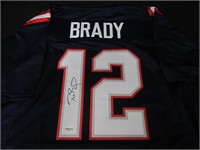 Tom Brady Patriots signed Jersey W/Coa