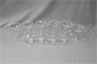 6 Margarita Glasses