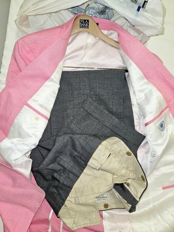 J Press Pink Blazer & Paul Stuart Dress Pants