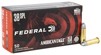 Federal AE38B American Eagle Handgun 38 Special 15