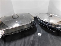 GE Electric Skillet, 3L Sabinex Oval chafing dish