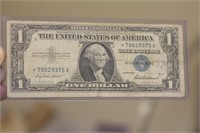 1957 Blue Seal $1.00 Star Note