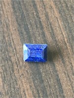 10.06 Cts Natural Sapphire. Rectagular step. IDT c