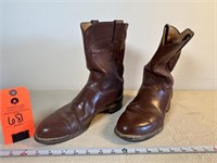 Vintage Justin Boots Style 3802 Size 9D