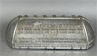 "Goodyear Zeppelin" hanger shaped building bank