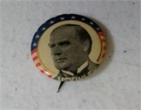 1896 McKinley Preidential Campaign Pinback Button