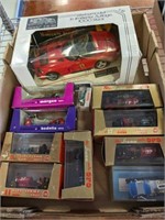 COLLECTOR DIE CAST CARS IN BOXES