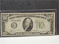 1934 A $10 Federal Reserve Note