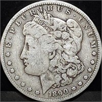 1890-O Morgan Silver Dollar