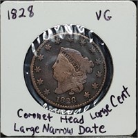 1828 US Large Cent