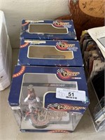 Lot of Nascar Figurines