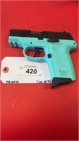 9mm Pistol , Teal (Lot #420)