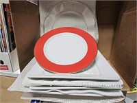 Group of dinner plates
