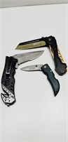 3 Knives as shown