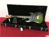 Marquee Green Burns Guitar w/Case