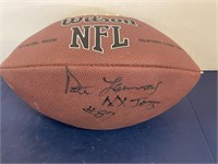 NY Jets #87 Pete Lammons Original Autograph FB