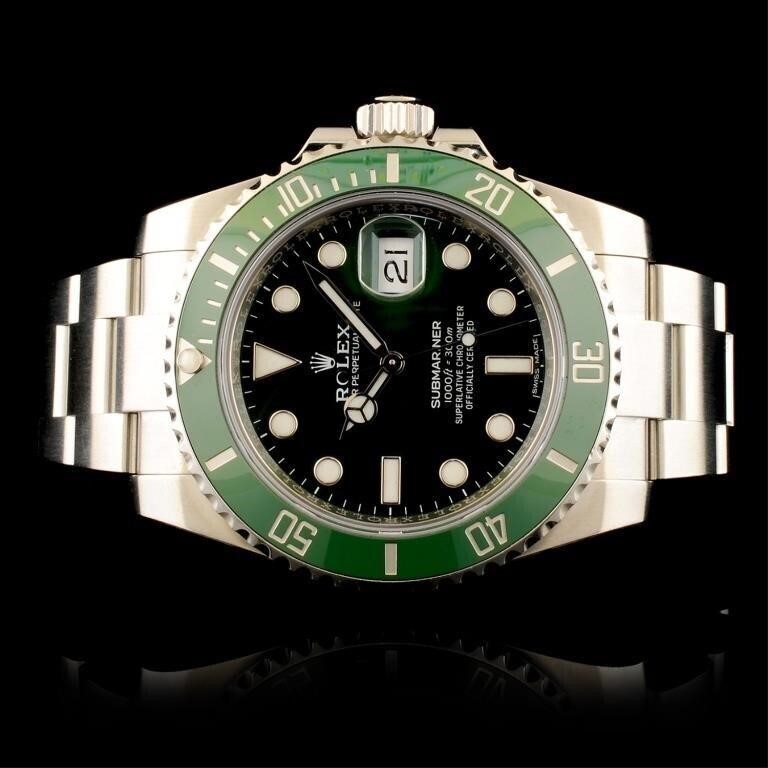 Rolex Submariner Hulk Ceramic Wristwatch