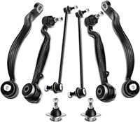 A-Premium 8Pc Front Suspension Kit, Upper Lower Co