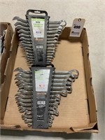 2- Pittsburg 14 Piece Wrench Sets