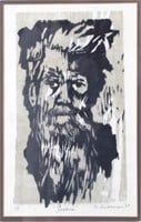 Limited Edition Woodblock Print, N Feibleman