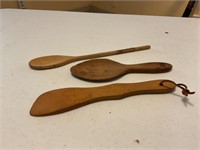 Vintage wood spoon