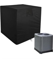 600D Air Conditioner Cover, ALYCLIP Black Square