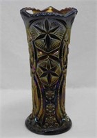 M'burg Ohio Star vase - amethyst