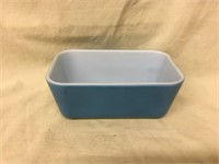 Pyrex PRIMARY BLUE Refrigerator Dish no lid #502