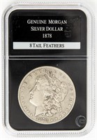 Coin 1878 8 TF Morgan Silver Dollar PCS Genuine