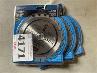 7-1/4" Classic Series Carbide Tipped 24T Blade x 3