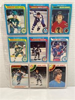 9 X 1970’s Hockey Cards