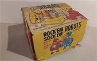 Vintage Rock Em Sock Em Toy By Marx W/ Original