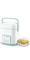 $55.00 TLOG - Mini Rice Cooker 2.5 Cups Uncooked,