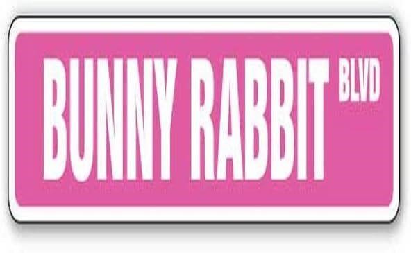 BUNNY RABBIT Sign | Indoor/Outdoor | 7 X 30