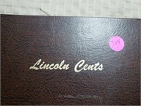 1909-1990 Lincoln Cents in Dansco missing only