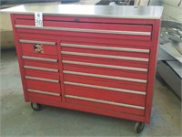 ROLLING 11 DRAWER DOUBLE BAY MATCO TOOL CABINET