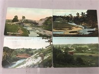 Four KETTLE CREEK postcards.
