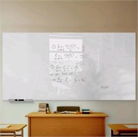 Magnetic Glass Dry Erase Board  (48" x 96")