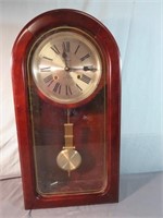 *24" Waltham 31 Day Chime Wall Clock with Key