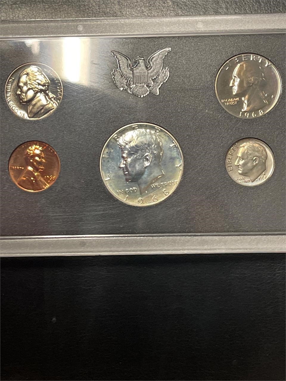 1968 Kennedy Real silver dollar set mint