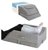 Adjustable elevation leg pillow