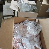 Clear Glass Stemware & Dishes