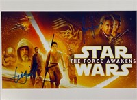 Autograph Star Wars Force Awaken Photo